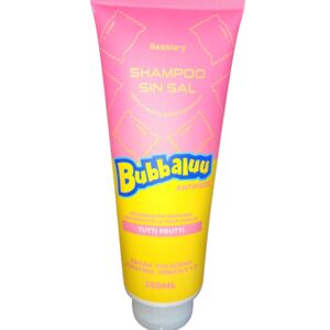 Shampoo Bubbaluu Tutti Frutti – Sabor a Diversión, Poder Antifrizz y Cero Sal
