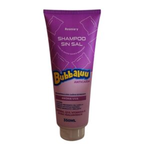Shampoo Anticaída Bubbaluu Aroma Uva – Sin Sal